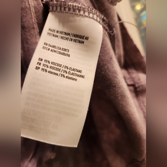 American Eagle Outfitters Soft & Sexy Tiedye Tie-up Top - Picture 5 of 5